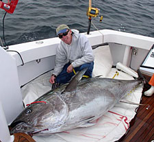 Kevin with a monster