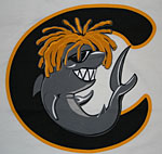 white shirt back logo