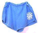 Womens Sun Shorts, blue
