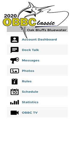 App main menu screen